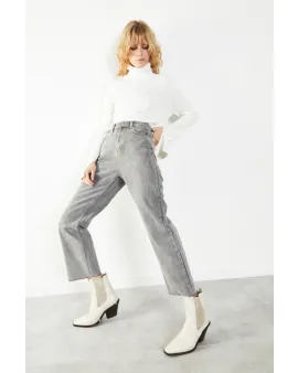 Glamorous Jeans Ανοιχτό Γκρι